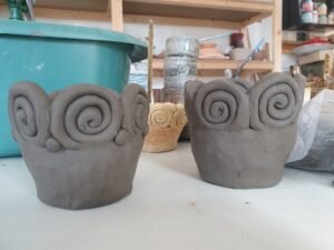 Coiled Pots